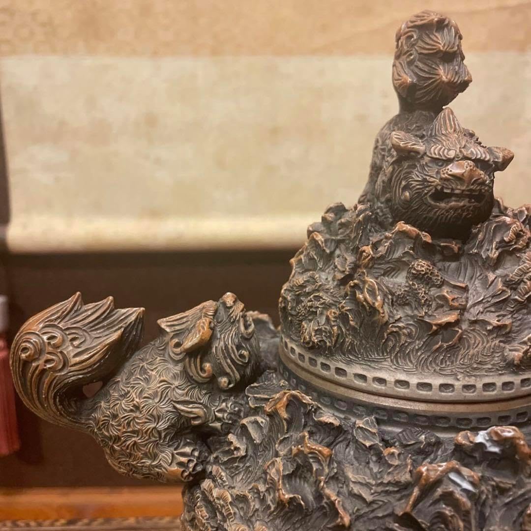 【日本古物】香爐　箱付き　骨董品　名家出物　鍋島焼　陶器製　和物　武右衛門窯 香爐 箱付き 骨董品 名家出物 鍋島焼 陶器製 和物 武右